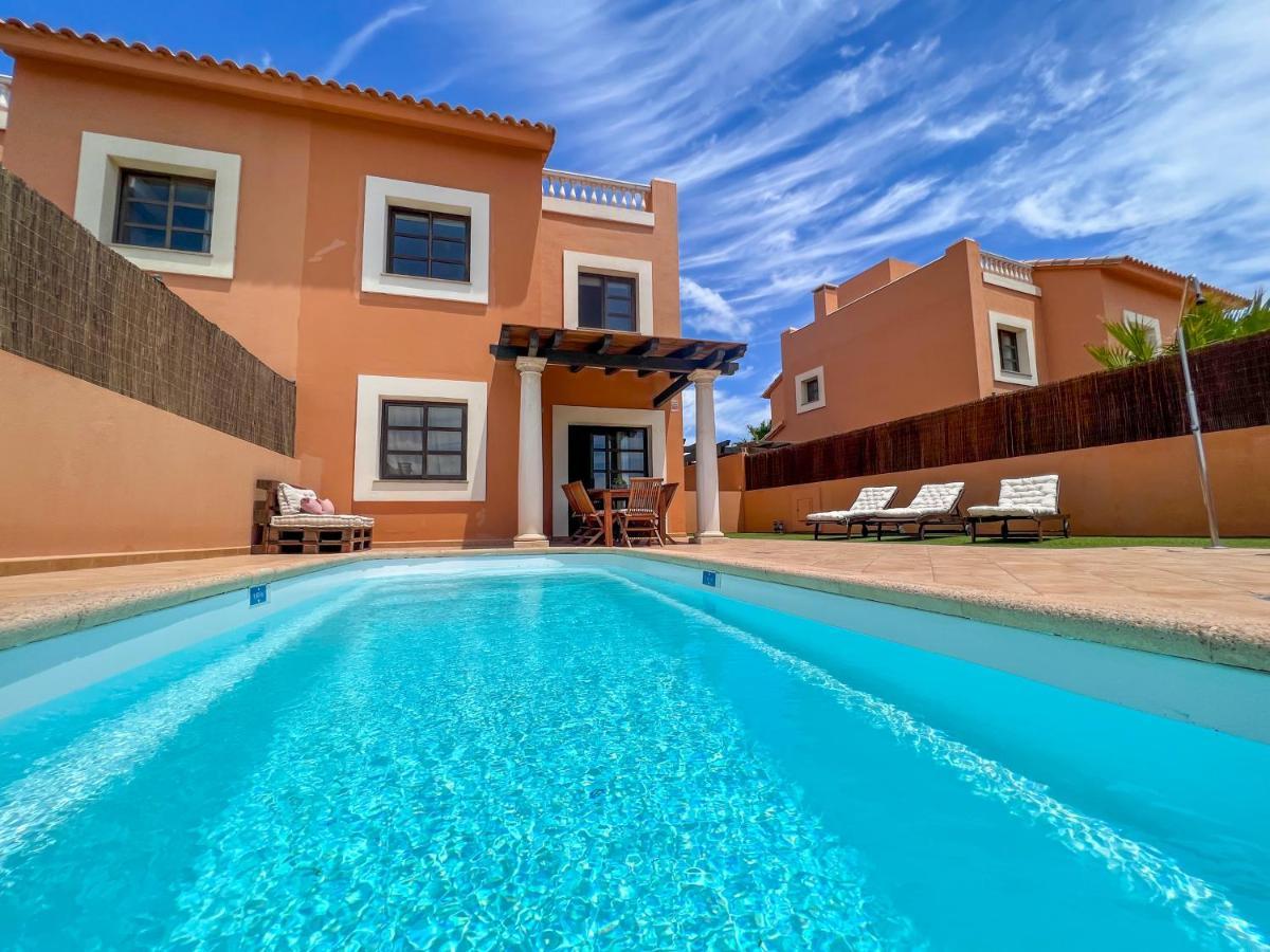 Villa Tarabilla With Private Pool & Ocean Views Corralejo Exterior foto
